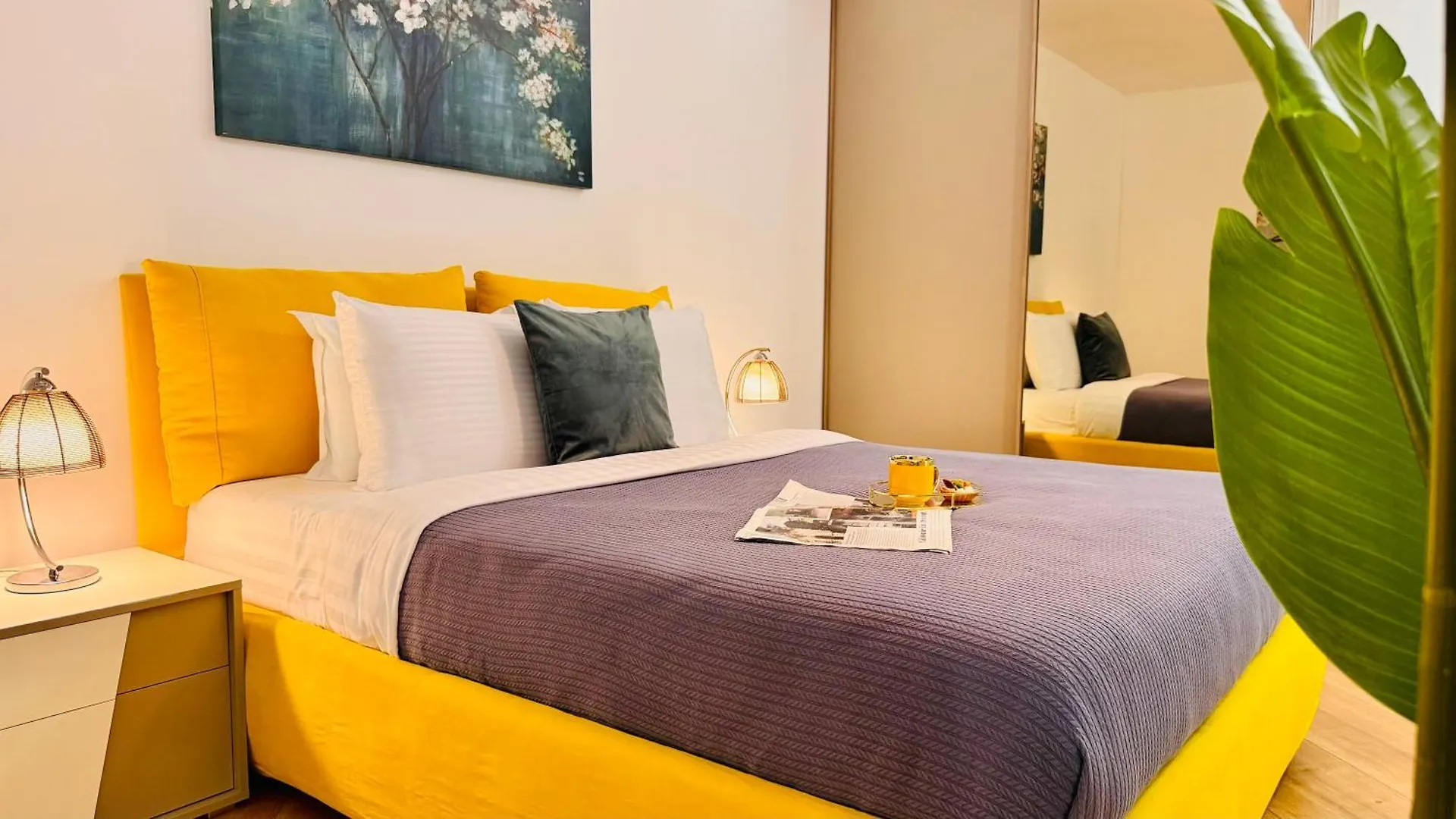 Apartment Premium Urban Stay - Light Filled 1Br With Balcony Bukarest